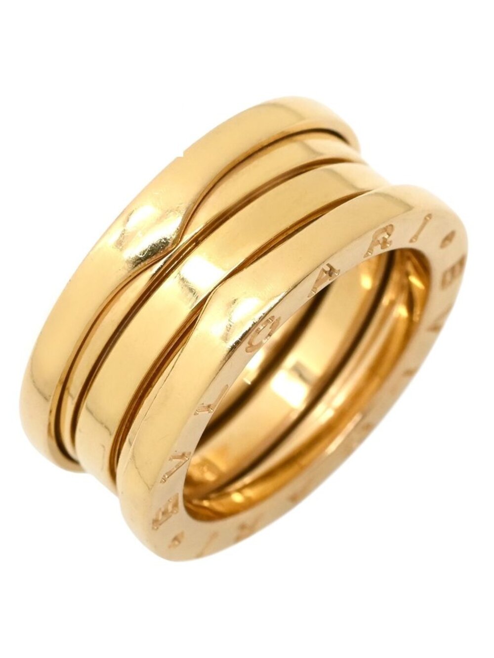 Bvlgari Ring B.zero1 Band Yellow Gold 49 18k
